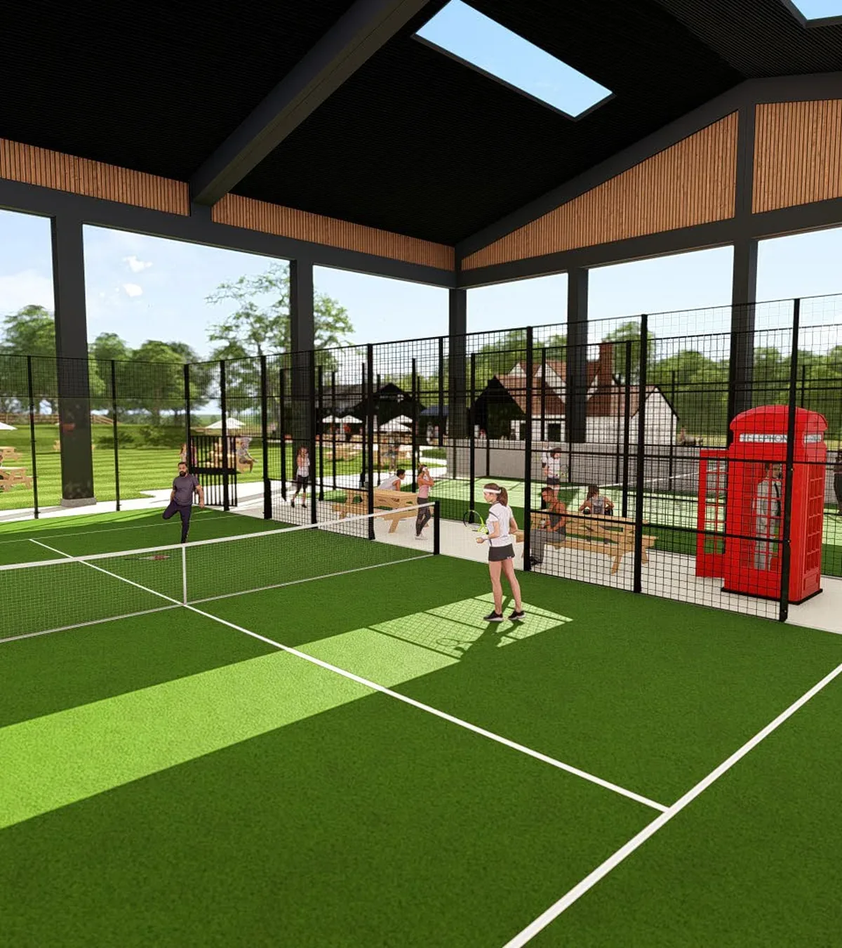Courts in play