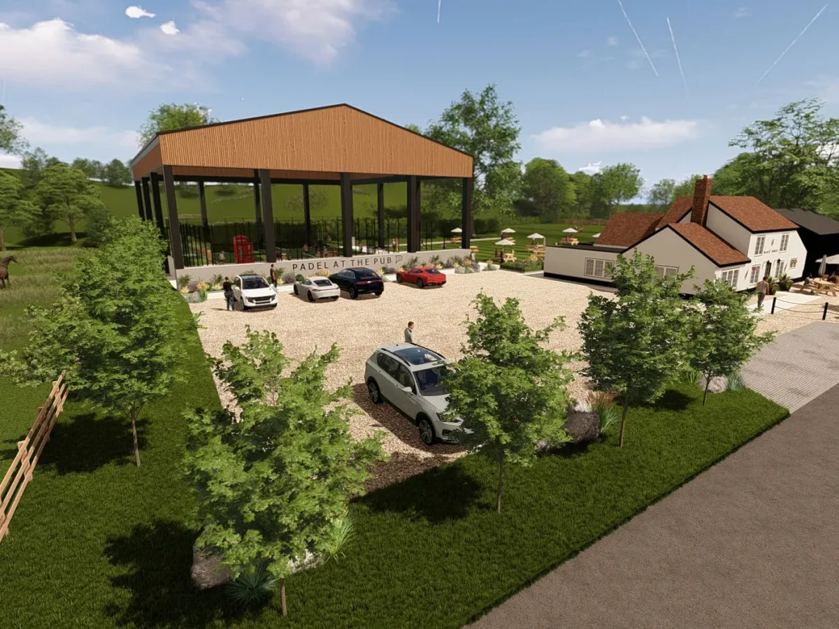 Padel courts for pubs